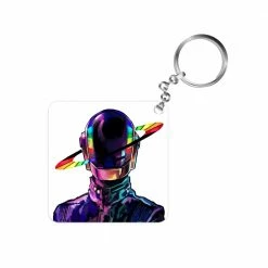 The Banyan Tee Keychains Daft Punk Keychain