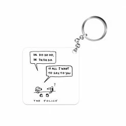 The Banyan Tee Keychains The Police Keychain - De Do Do Do