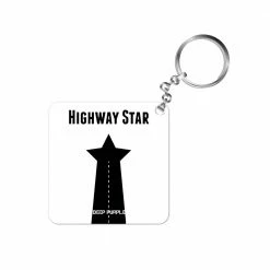 The Banyan Tee Deep Purple Keychain - Highway Star