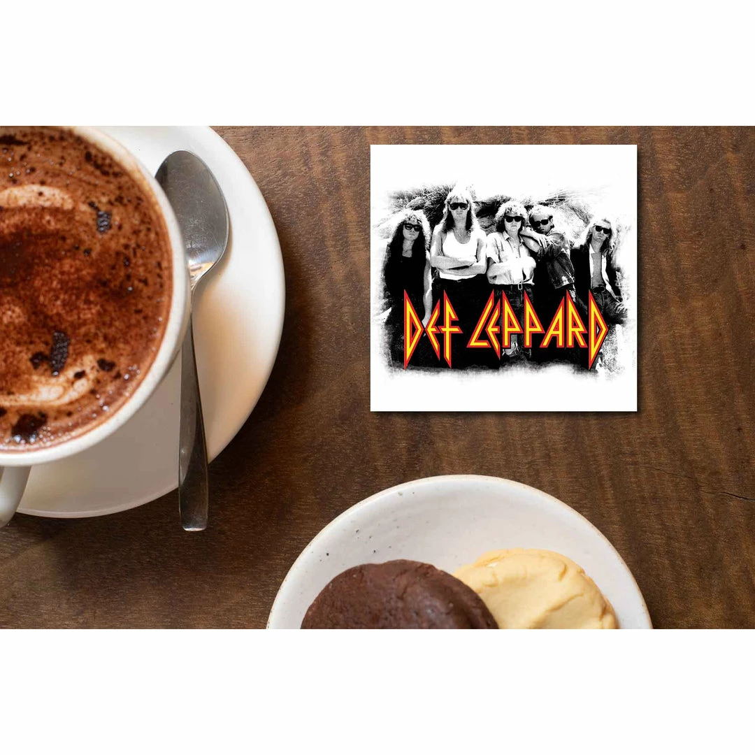The Banyan Tee Def Leppard Coaster Coasters 1 The Banyan Tee Def Leppard Coaster Coasters