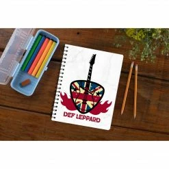 The Banyan Tee Def Leppard Notebook