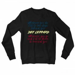 The Banyan Tee Sweatshirts Def Leppard Sweatshirt - Two Steps Behind