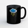 The Banyan Tee Coffee Mug - Digital Rain