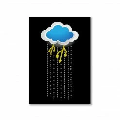 The Banyan Tee Posters Poster - Digital Rain