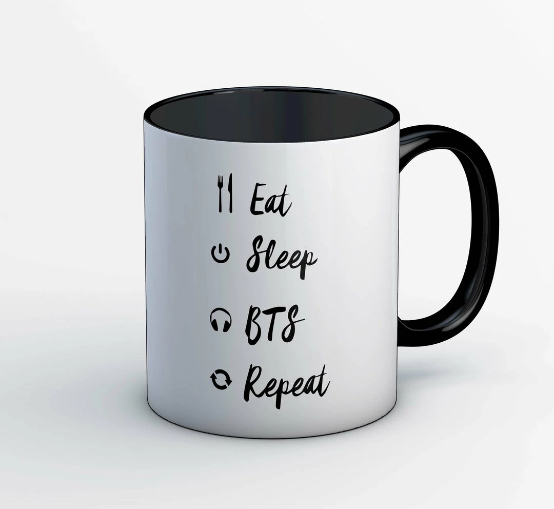 The Banyan Tee Mug - Eat Sleep Repeat Mugs 1 The Banyan Tee Mug - Eat Sleep Repeat Mugs