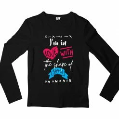 The Banyan Tee Ed Sheeran Full Sleeves T-shirt - Shape Of You
