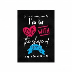 The Banyan Tee Ed Sheeran Poster - Shape Of You