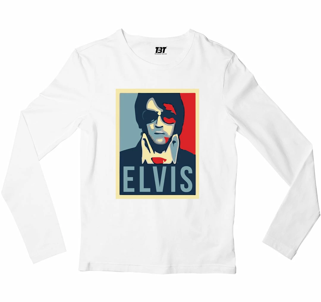 The Banyan Tee Elvis Presley Full Sleeves T-shirt 1 The Banyan Tee Elvis Presley Full Sleeves T-shirt