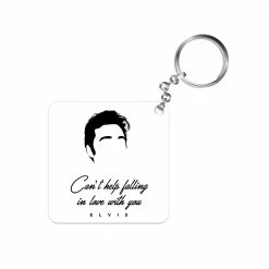The Banyan Tee Elvis Presley Keychain - Can't Help Falling In Love With You
