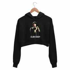 The Banyan Tee Crop Hoodies Eminem Crop Hoodie - Slim Shady