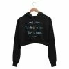 The Banyan Tee Eric Clapton Crop Hoodie - Tears In Heaven
