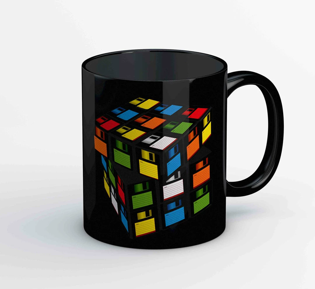 The Banyan Tee Coffee Mug - 3D Diskettes 1 The Banyan Tee Coffee Mug - 3D Diskettes