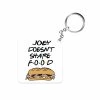 The Banyan Tee Keychain - Joey Doesn't Share Food Keychains
