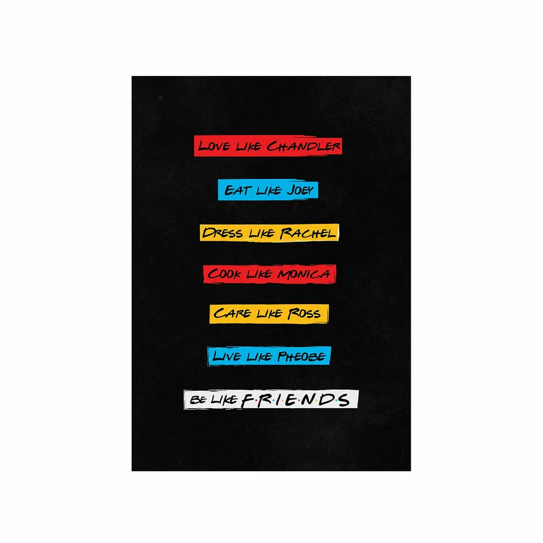 The Banyan Tee Poster - Be Like Friends 1 The Banyan Tee Poster - Be Like Friends