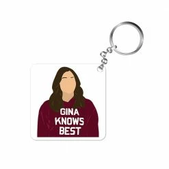 The Banyan Tee Keychains Keychain - Gina Knows Best