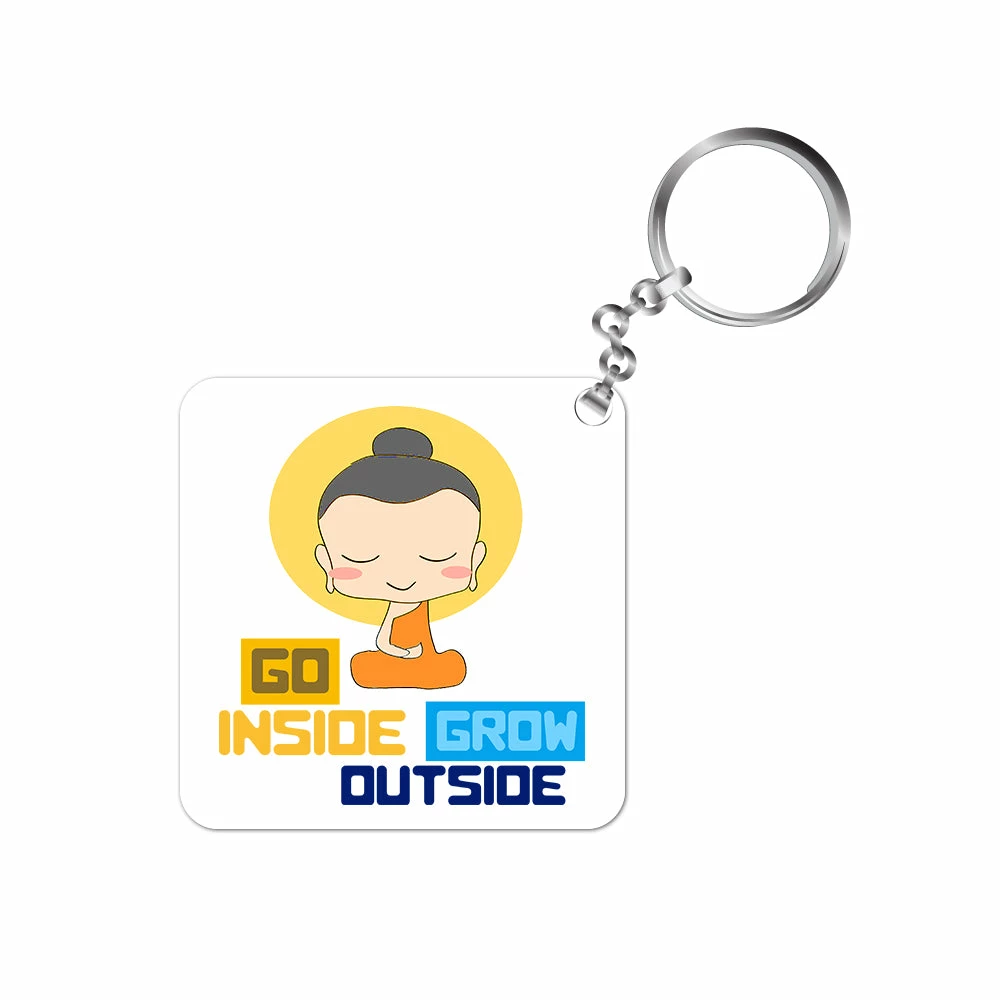 The Banyan Tee Keychain - Go Inside, Grow Outside Keychains 1 The Banyan Tee Keychain - Go Inside, Grow Outside Keychains