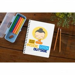 The Banyan Tee Notebooks Notebook - Go Inside, Grow Outside
