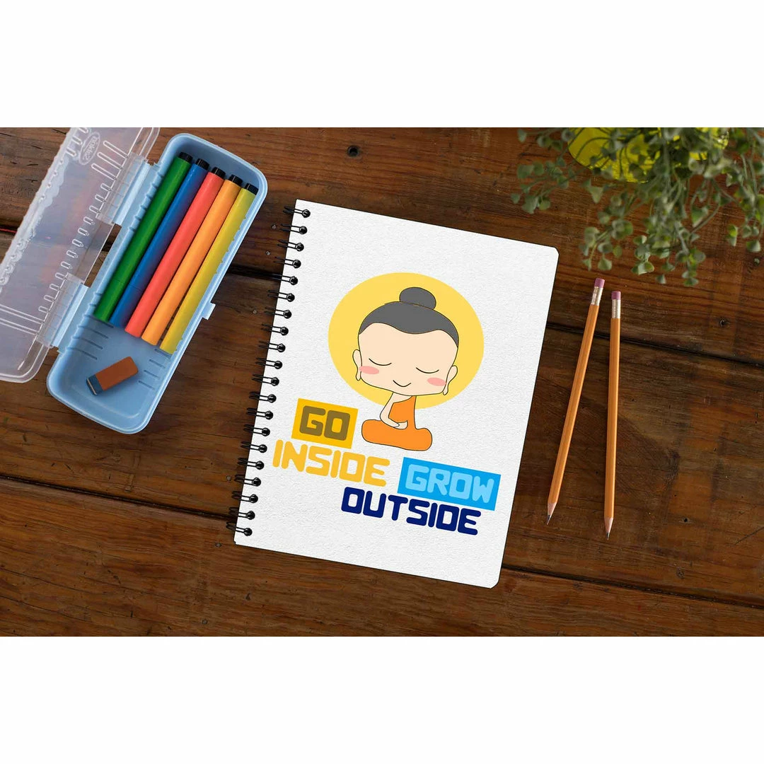 The Banyan Tee Notebooks Notebook - Go Inside, Grow Outside 1 The Banyan Tee Notebooks Notebook - Go Inside, Grow Outside