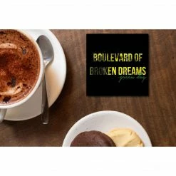 The Banyan Tee Coasters Green Day Coaster - Boulevard Of Broken Dreams