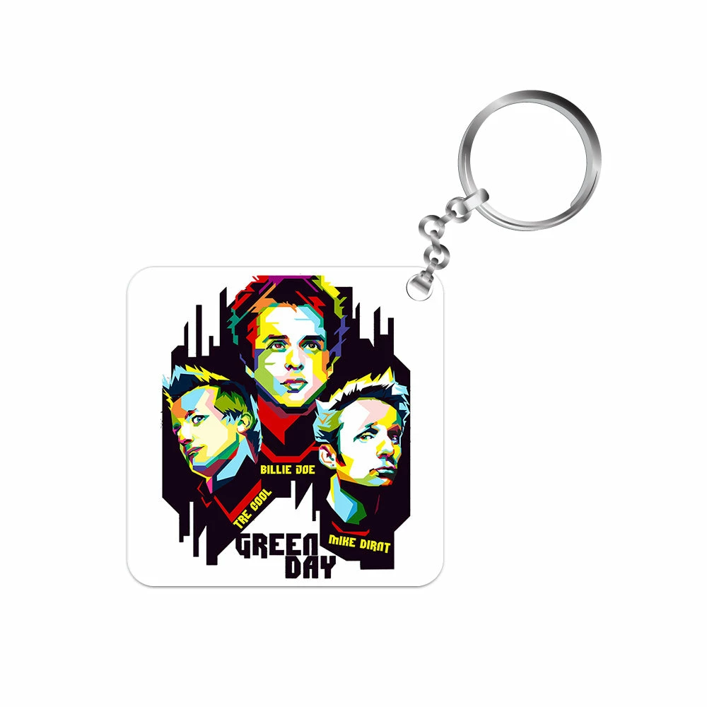The Banyan Tee Green Day Keychain Keychains 1 The Banyan Tee Green Day Keychain Keychains