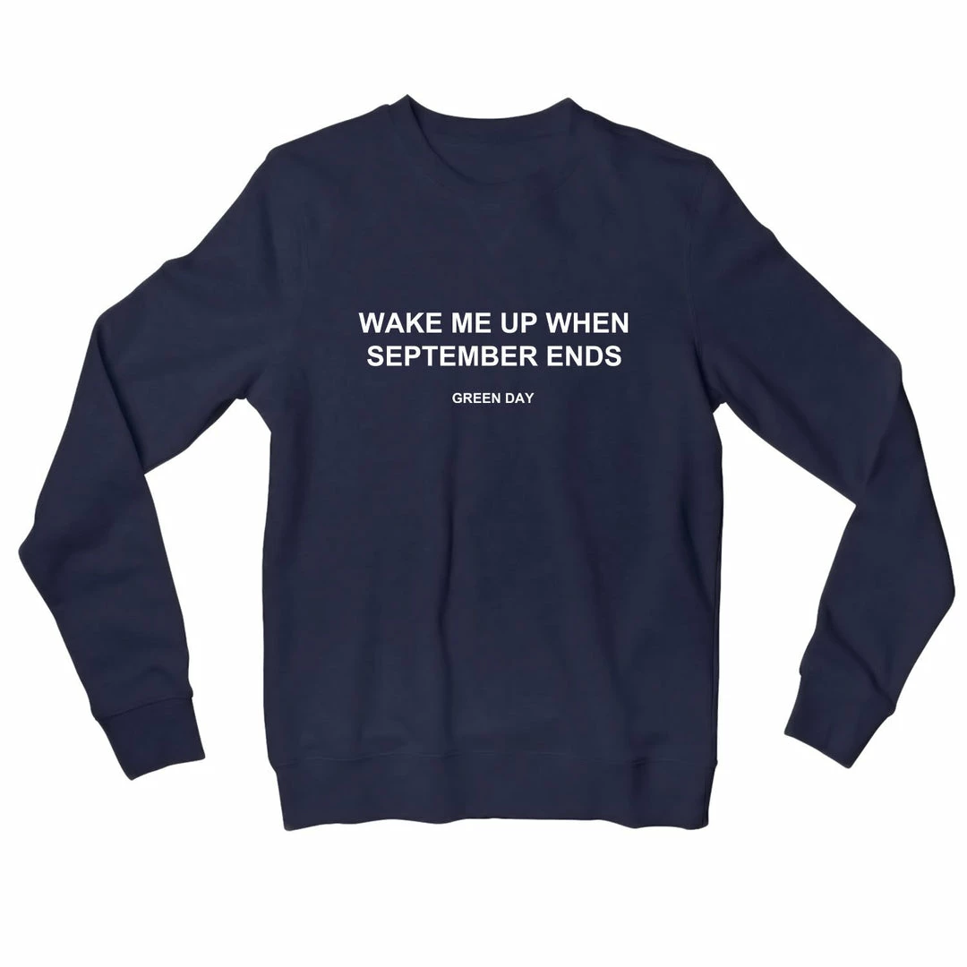 The Banyan Tee Sweatshirts Green Day Sweatshirt - Wake Me Up 2 The Banyan Tee Sweatshirts Green Day Sweatshirt - Wake Me Up