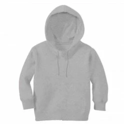 The Banyan Tee Graphic Junkies Hoodie For Kids - Grey