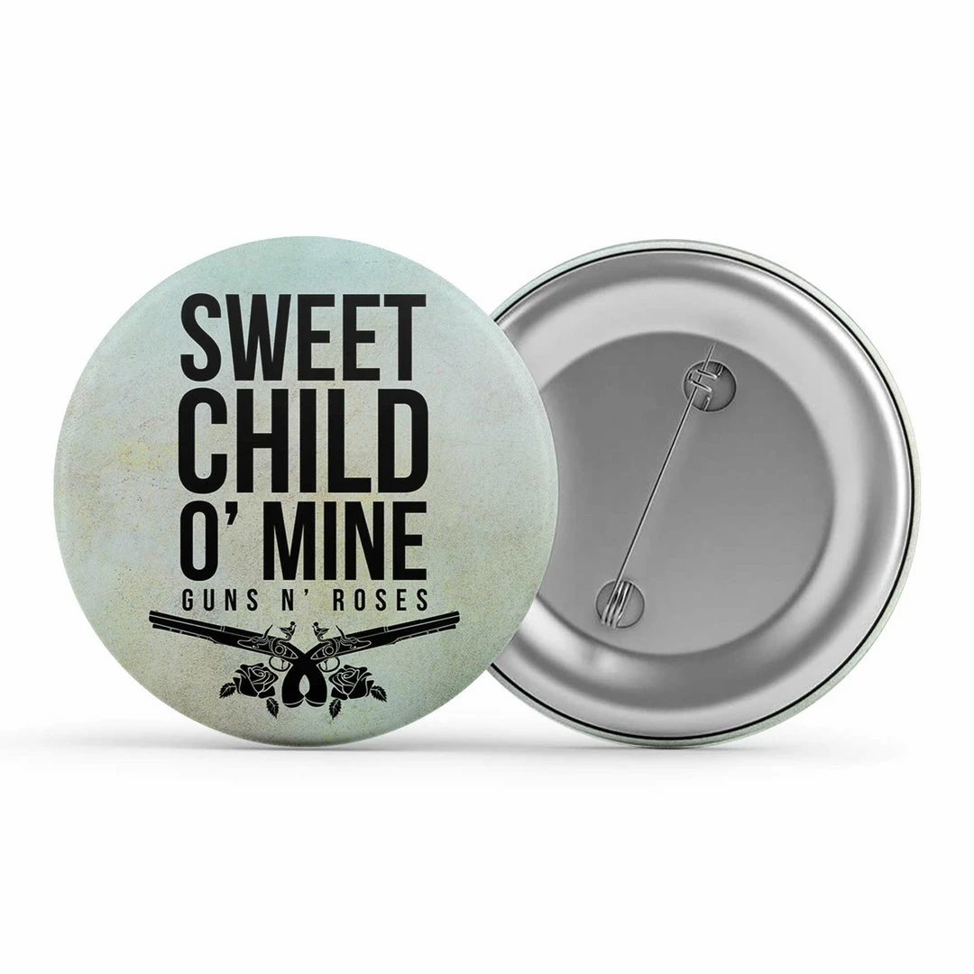 The Banyan Tee Guns N' Roses Badge - Sweet Child O' Mine 1 The Banyan Tee Guns N' Roses Badge - Sweet Child O' Mine