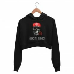 The Banyan Tee Crop Hoodies Guns N' Roses Crop Hoodie
