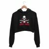 The Banyan Tee Guns N' Roses Crop Hoodie