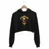 The Banyan Tee Crop Hoodies Guns N' Roses Crop Hoodie