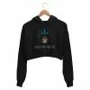 The Banyan Tee Guns N' Roses Crop Hoodie - God Of Metal