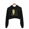 The Banyan Tee Crop Hoodies Guns N' Roses Crop Hoodie - November Rain