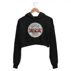 The Banyan Tee Guns N' Roses Crop Hoodie - Sweet Child O' Mine