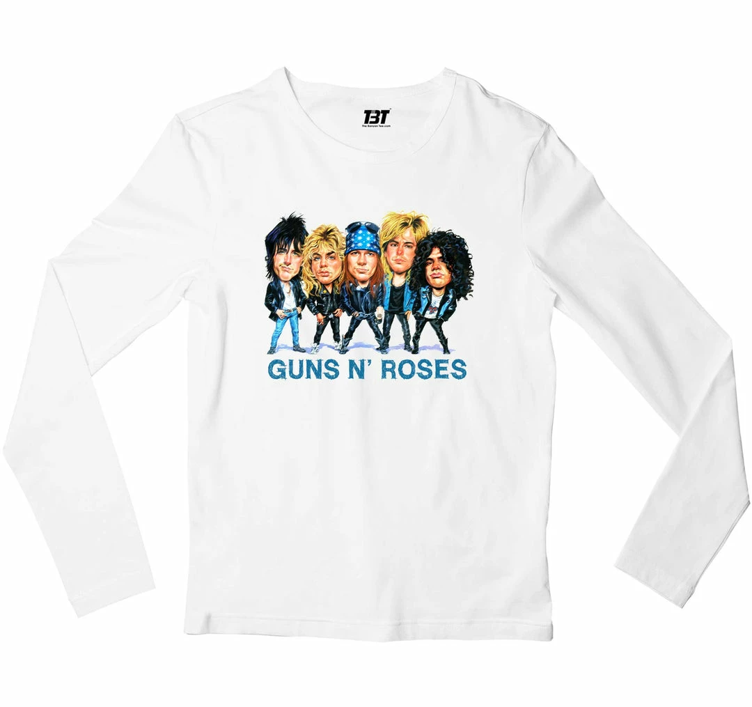 The Banyan Tee Guns N' Roses Full Sleeves T-shirt 1 The Banyan Tee Guns N' Roses Full Sleeves T-shirt