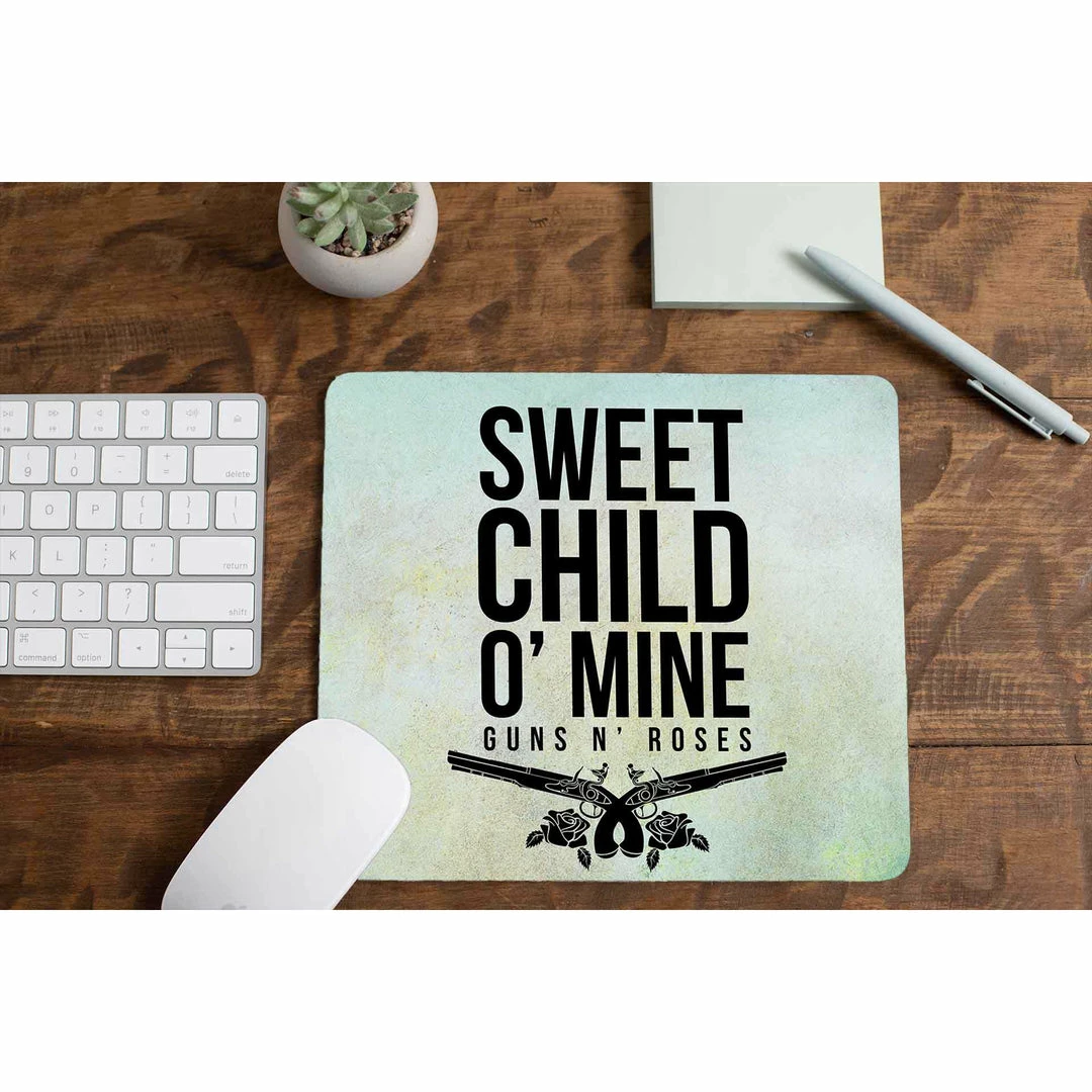 The Banyan Tee Mousepads Guns N' Roses Mousepad - Sweet Child O' Mine 1 The Banyan Tee Mousepads Guns N' Roses Mousepad - Sweet Child O' Mine