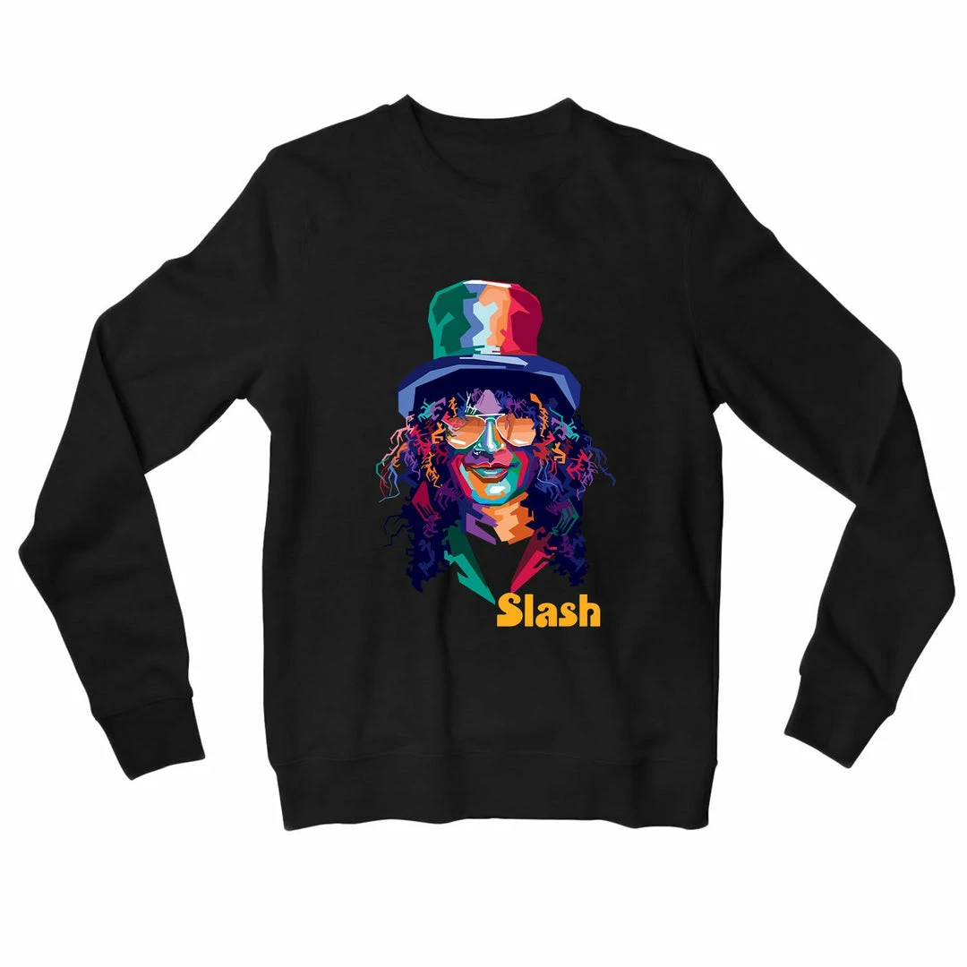 The Banyan Tee Guns N' Roses Sweatshirt - Slash Sweatshirts 1 The Banyan Tee Guns N' Roses Sweatshirt - Slash Sweatshirts