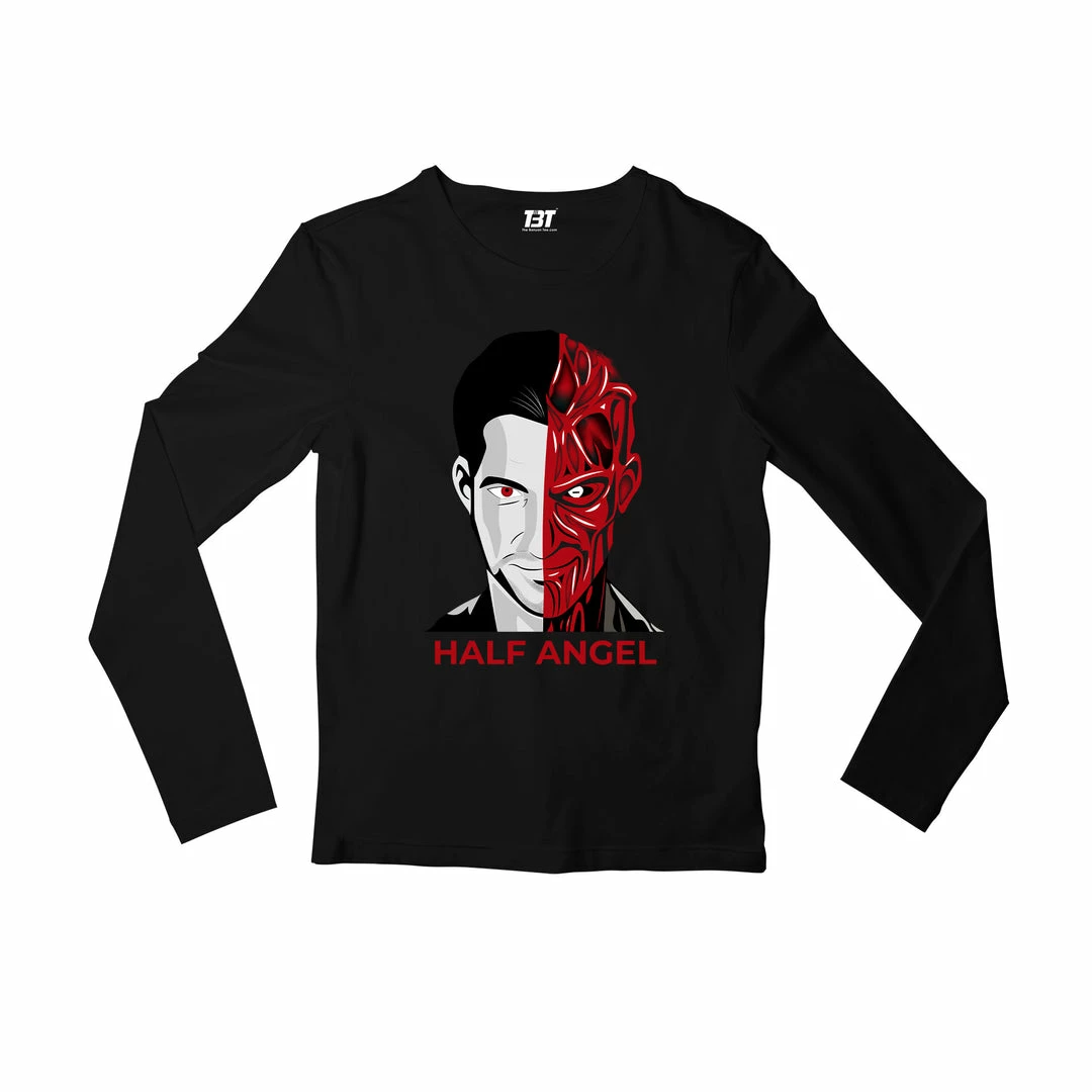 The Banyan Tee Full Sleeves T-shirt - Half Angel 1 The Banyan Tee Full Sleeves T-shirt - Half Angel