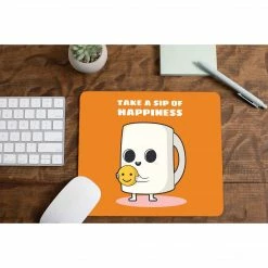 The Banyan Tee Mouse Pad - Sip Of Happiness Mousepads