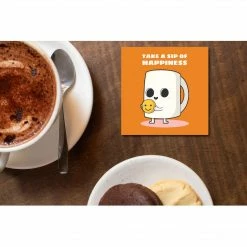 The Banyan Tee Coaster - Sip Of Happiness
