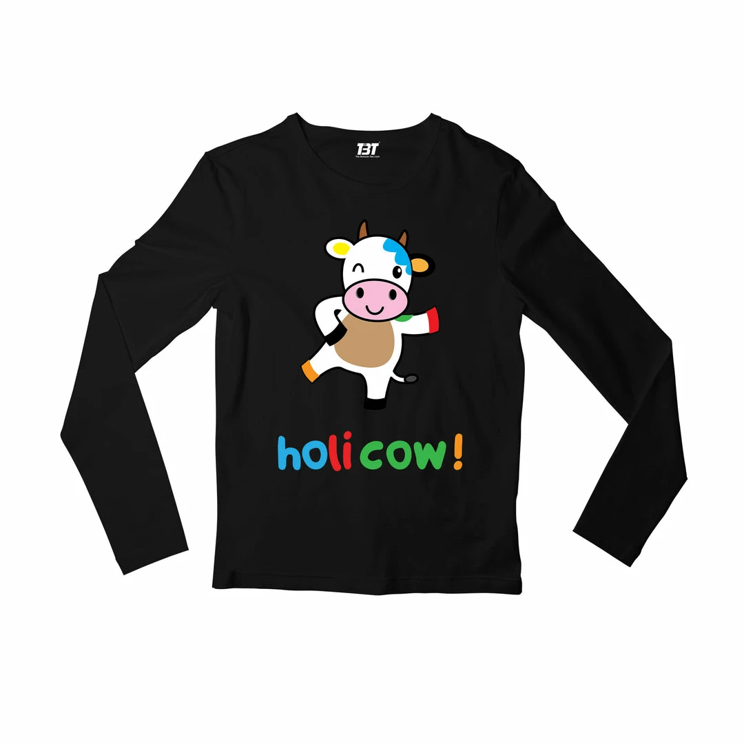 The Banyan Tee Full Sleeves T-shirt - Holi Cow 1 The Banyan Tee Full Sleeves T-shirt - Holi Cow