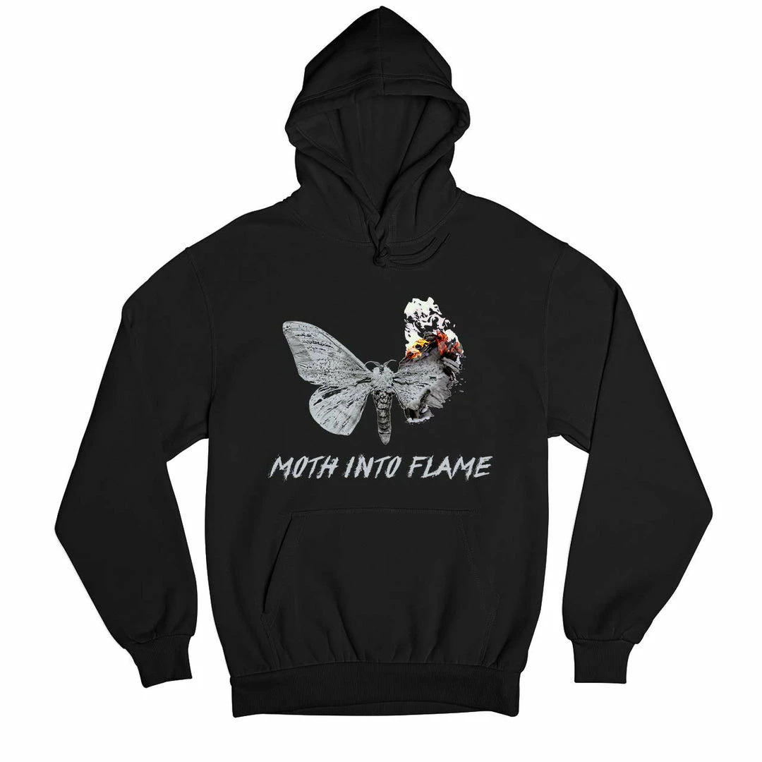 The Banyan Tee Hoodies Hoodie - Moth Into Flame 1 The Banyan Tee Hoodies Hoodie - Moth Into Flame