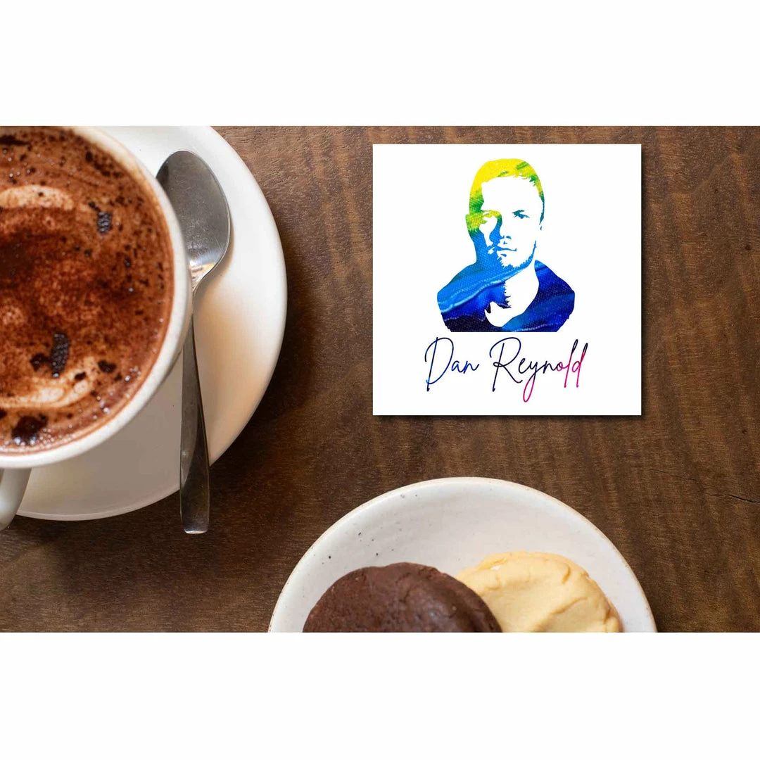 The Banyan Tee Coasters Imagine Dragons Coaster - Dan Reynold 1 The Banyan Tee Coasters Imagine Dragons Coaster - Dan Reynold