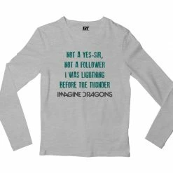 The Banyan Tee Imagine Dragons Full Sleeves T-shirt - Thunder
