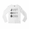 The Banyan Tee Full Sleeves T-shirt - Just Obey The Boss