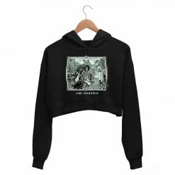 The Banyan Tee Jimi Hendrix Crop Hoodie Crop Hoodies