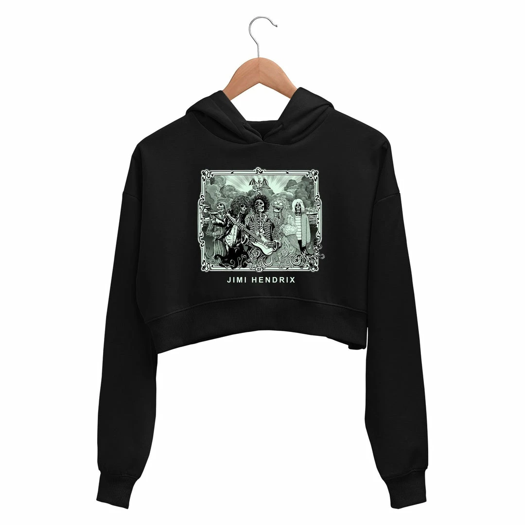 The Banyan Tee Jimi Hendrix Crop Hoodie Crop Hoodies 1 The Banyan Tee Jimi Hendrix Crop Hoodie Crop Hoodies