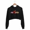 The Banyan Tee Jimi Hendrix Crop Hoodie