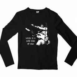 The Banyan Tee Jimi Hendrix Full Sleeves T-shirt - Music Is A Safe Kind Of High