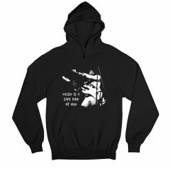 The Banyan Tee Jimi Hendrix Hoodie - Music Is A Safe Kind Of High
