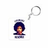 The Banyan Tee Jimi Hendrix Keychain Keychains
